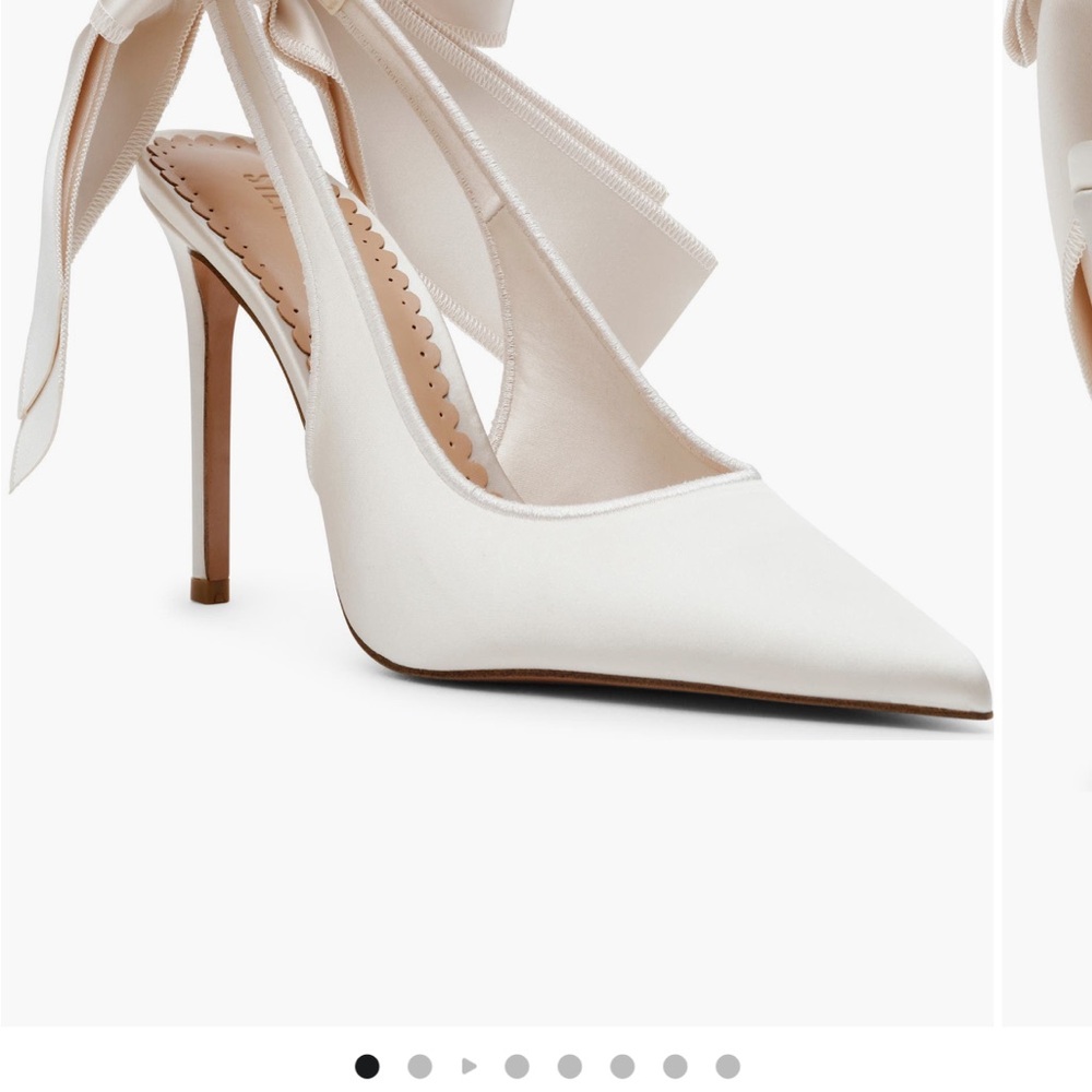 Steve Madden teacup slingback pointed toe pumps